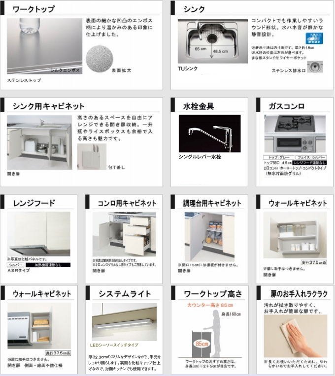 基本プランキッチン